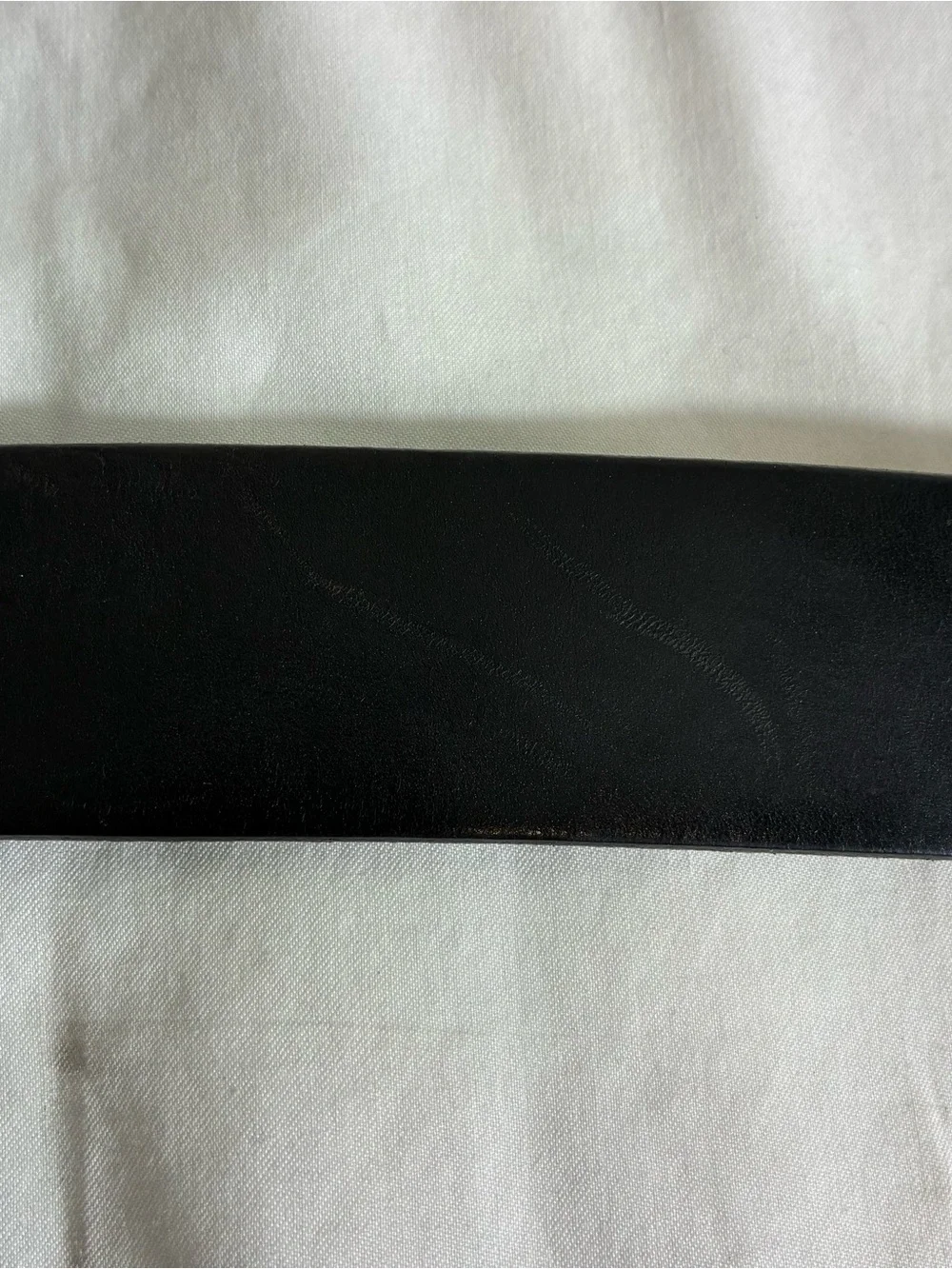 Dockers black leather belt Sz 40 unisex genuine leather buckle with logo